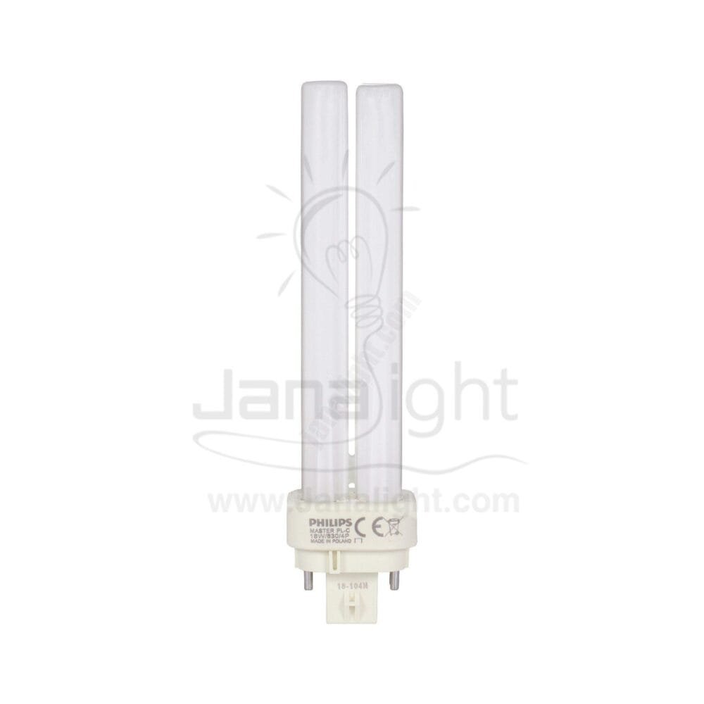 لمبة موفرة 18 وات وورم فيلبس 4 بنز Osram 18 Watts 4 Pin warm